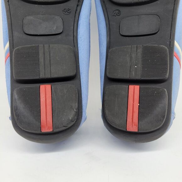 Ortiz & Reed Loafers Blue Suede Mens Size 13 Eur 46 - Picture 10 of 11